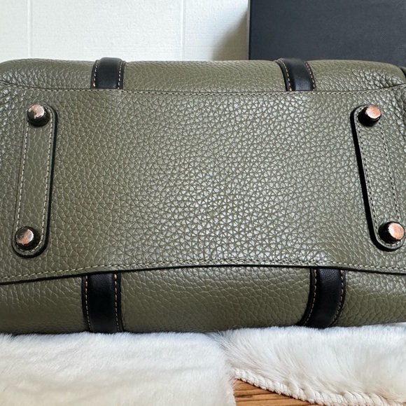 Coach Ruby Satchel 25 Snakeskin Detail Purse Handbag - Picture 9 of 17